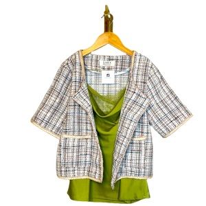 Woman’s Blazer all size nude black stripes colors